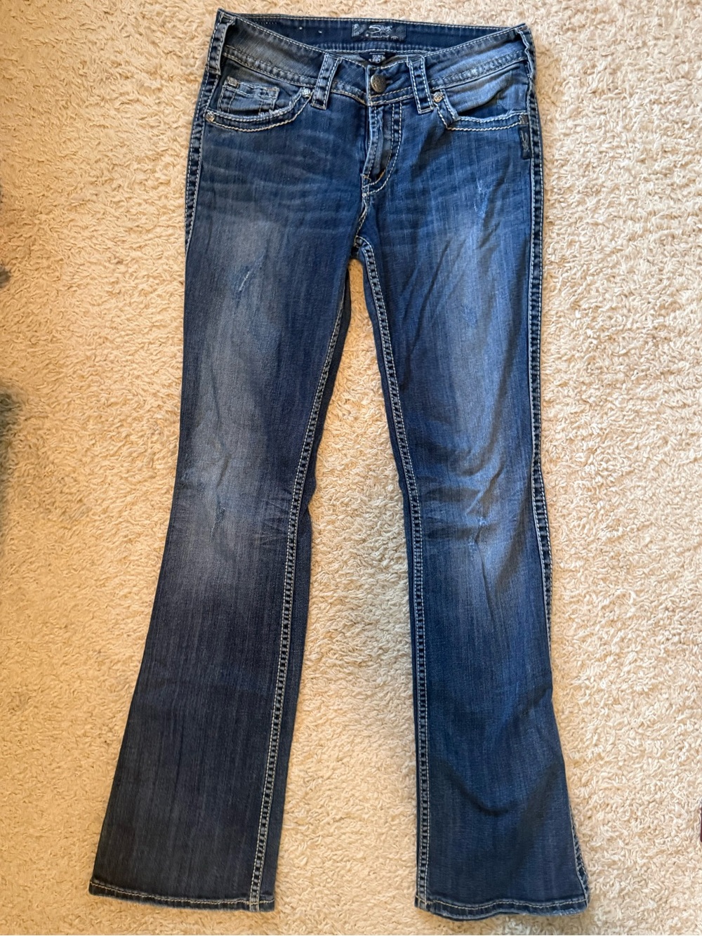 BKE Stella Mid-Rise Bootcut Jeans